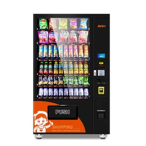 AFEN vendita calda 24 ore Vend Machine snack e bevande e distributore automatico combinato acquista distributori automatici giapponesi