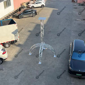 Truss d'éclairage Kkmark certifié TUV F34, 290*290 mm, truss en aluminium, <span class=keywords><strong>tour</strong></span> de 4,5 m de haut, système de support au sol carré - Product Image 5