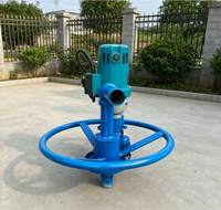 Petite foreuse rotative portative électrique 2500W pour puits d'eau, profondeur 60m, outil de forage de 100 à 150mm pour usage domestique