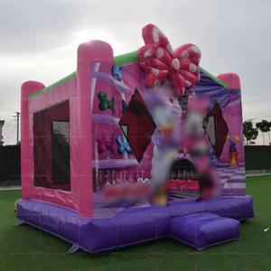 Chine Usine Jumper Bouncer Pvc Jumping Bouncy Castle Bounce House Gonflable <span class=keywords><strong>Mickey</strong></span> Clubhouse Jeux pour Enfants - Product Image 3
