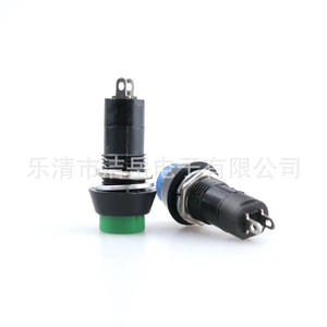 สวิตช์ปุ่มกด PBS-11A ขนาด 12 มม. ตัวเรือนพลาสติก หน้าสัมผัสทองแดง ขั้วต่อแบบสกรู IP40 ล็อคตัวเองได้ แบบกดติดปล่อยดับ - Product Image 5