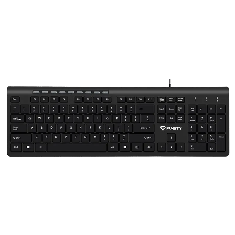 2023 Keyboard Custom Logo Ergonomics Design Office Keyboard OEM High Quality wired Keyboard For Laptop Pc