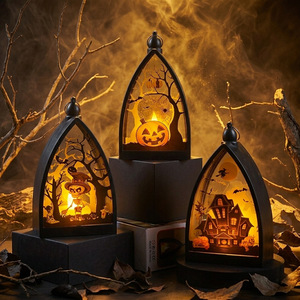 Halloween Decorations: Pumpkin, Ghost House, <strong>Skeleton</strong> Atmosphere <strong>Lamp</strong> - Product Image 3
