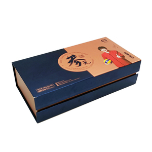 Caja de Regalo Magnética de Cartón Reciclable Personalizada con Logotipo Impreso, de Grado Alimenticio, con Relieve, para Empaque de Sushi y Azúcar - Product Image 4
