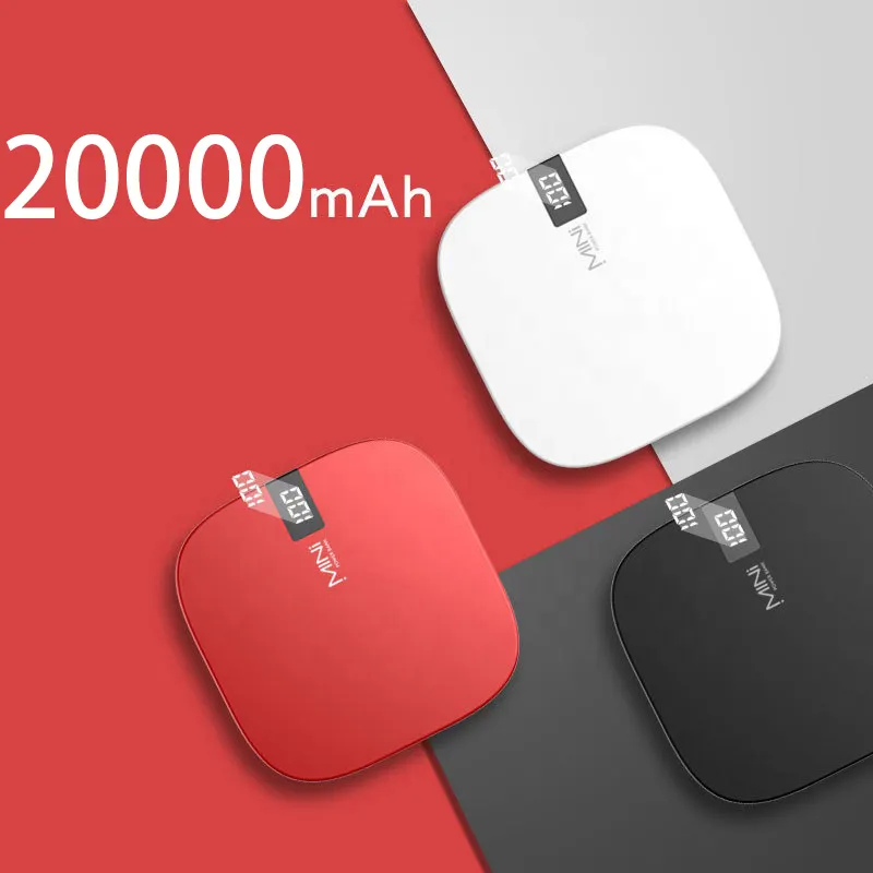 Zemisamazon — mini-batterie Portable 20000mAh, chargeur de téléphone Portable, Power bank pour téléphone Portable, promo