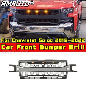 Grille de pare-chocs avant de voiture, grilles de course, calandre pour Chevrolet Solod 2019-2022, kit carrosserie, accessoires de voiture - Product Image 2