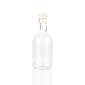 Alta calidad Mini lindo 50ml vacío claro redondo vidrio licor botella de vino y <span class=keywords><strong>corcho</strong></span> de polímero - Product Image 4