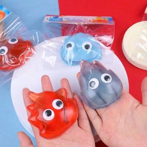 New Cutie 7cm TPR Soft Squishy Toy Portable Stress Relief Gift for Kids Adults Aged 5 <b>7</b> Years Song Ice <b>Fire</b> Elf Relax Time - Product Image 3