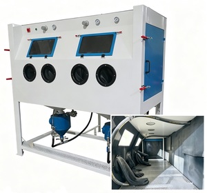 Cabine de sablage haute performance, grande machine de sablage pour le nettoyage des surfaces métalliques - Product Image 1