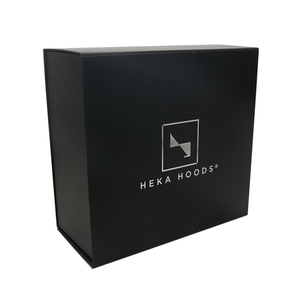 Bán Buôn Handmade Tùy Chỉnh In Sang Trọng Cứng Nhắc Giấy Các Tông Màu Đen Đơn Giản Rỗng Từ Đóng Cửa Hộp Quà Tặng-Mua Bán Buôn Lux - Product Image 2