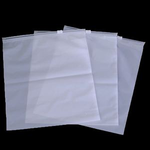 Custom Logo Clothes T Shirt Matte Poly <b>Zip</b> <b>Lock</b> Printed Packing Frosted Transparent Zipper <b>Bag</b> Plastic - Product Image 3