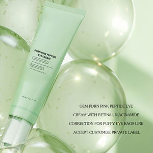 Crème pour les yeux au peptide PDRN OEM avec correction au rétinol et à la niacinamide pour les poches sous les yeux, accepte la personnalisation et l'étiquetage privé - Product Image 2