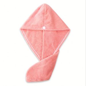 Serviette de séchage capillaire en microfibre tissée sur mesure, séchage rapide, turban en corail, accessoire de soin capillaire premium - Product Image 1