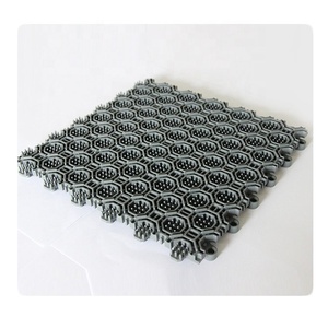 Tapis de porte extérieur multifonctionnel antidérapant moderne et robuste en vinyle pour entrée - Product Image 2