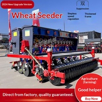 Livraison Gratuite Semoir à Blé Multi-lignes, Nouvelle Génération, Multifonctionnel, pour Tracteur à Quatre Roues, Semoir Niveleur de Blé