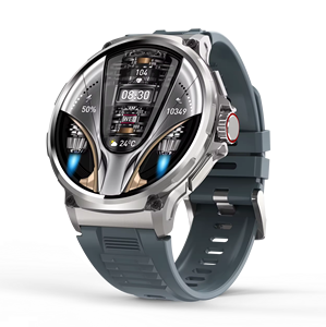 Runde Form V69 Smartwatch Da Fit <span class=keywords><strong>App</strong></span> 710mAh 1,85 Zoll Große Sport-Fitness-Uhr BT-Anruffunktion Wasserdichtes Armband Blutsauerstoffmessung - Product Image 1