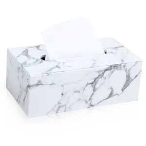 mármol negro tejido de la cubierta de la caja de Suppliers-Escritorio creativo para el hogar, almacenamiento de pañuelos faciales, soporte de plástico para las necesidades diarias, caja de pañuelos de mármol