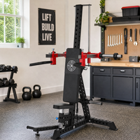Presse à épaules assise robuste, équipement de musculation professionnel réglable pour la musculation
