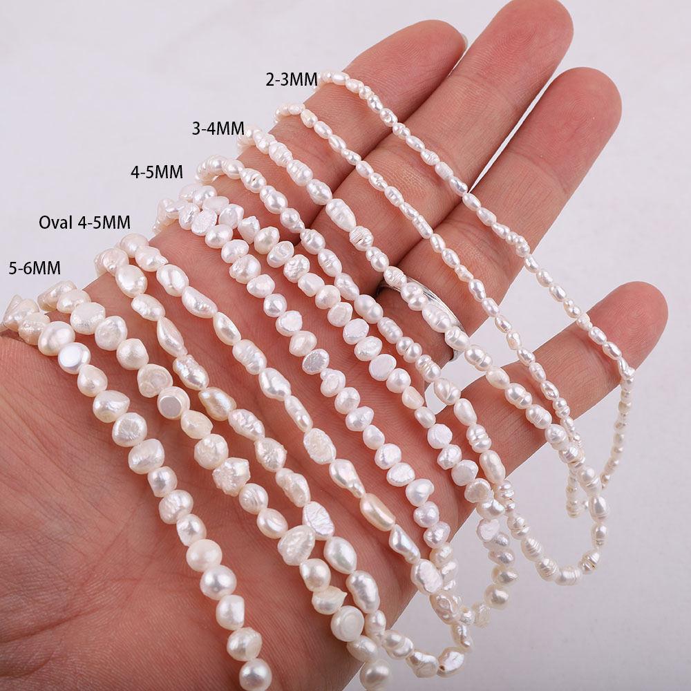 Perla d'acqua dolce bianca