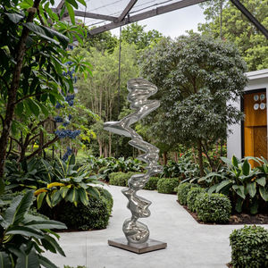 توني كراغ مرآة مصقولة الفولاذ المقاوم للصدأ المعادن فن النحت عالية الجودة الحرف اليدوية المعدنية - Product Image 4