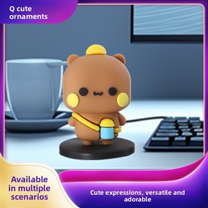 Lindos Modelos y Figuras de Anime de Panda Yier y Bubbu, Juguetes Pequeños Ideales y Regalos para Novios, Novias y Niños - Product Image 3