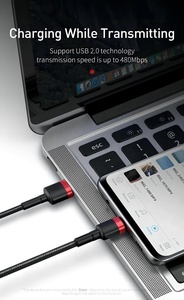 Chargeur super rapide 480 Mbs, tissage en nylon haute densité, QC3.0, charge rapide 3A, câble de type C <span class=keywords><strong>pour</strong></span> Huawei Xiaomi Samsung - Product Image 6