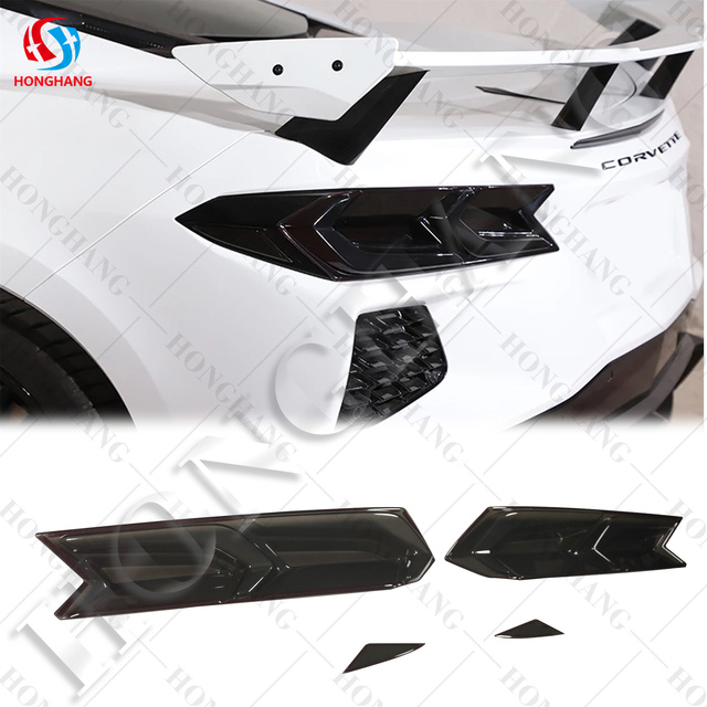 Chaoshenghang High Quality PP Material Origin Design Chevrolet Corvette C8 2020-2023 Tail Light Cover for Chevrolet Corvette C8