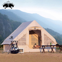 7.5 ㎡   Tente gonflable portable, résistante au vent et à la pluie, pour le camping, la randonnée et les fêtes en plein air