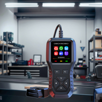 Escáner Automotriz Universal OBD II 2025 K1, Herramienta de Diagnóstico CAN, Garantía de 1 Año, Pantallas de Visualización para Leer y Eliminar Fallas del Motor del Automóvil
