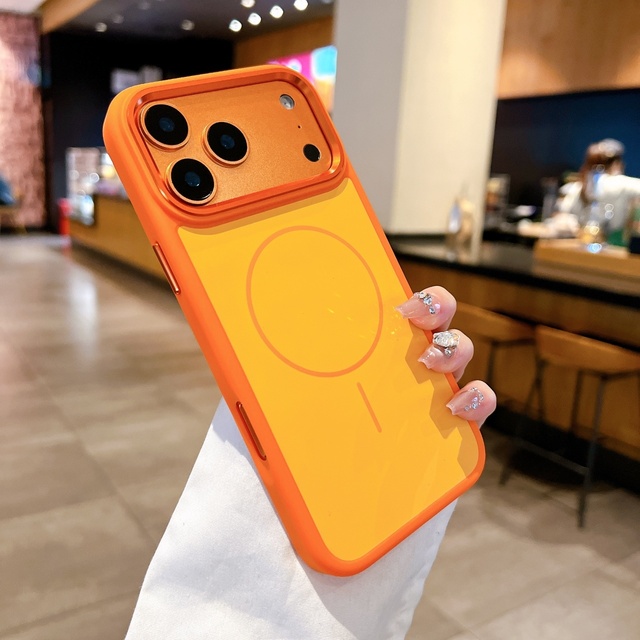Magnetic Silicone Matte Phone Case Shockproof  Original Mobile Cover for iPhone Samsung Tecno