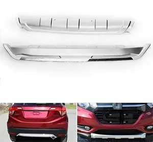 Adatta per HR-V Honda Vezel HRV 2015-2020 di protezione del rivestimento della piastra di protezione del paraurti anteriore