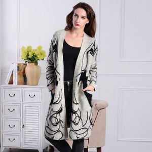 أزياء فريدة تصميم السيدات سترة طويلة البلوزات/ - Product Image 3
