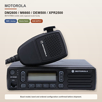 Radio Motorola DM2600 UHF/VHF, station de base mobile DMR, radio de voiture XIR M6660, talkie-walkie longue portée
