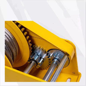 1800lbs נעילה עצמית עם בלם עבור מנופים להניף יד crank <span class=keywords><strong>winch</strong></span> מיני <span class=keywords><strong>winch</strong></span> - Product Image 3