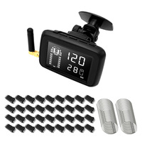Système de surveillance de pression des pneus intelligent sans fil pour camions et remorques (TPMS) 6-36 roues