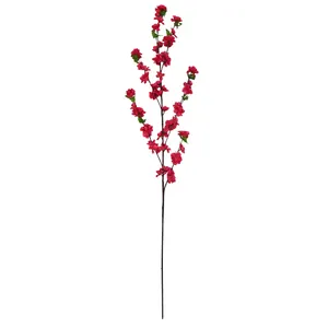 Chinese style artificial flowers long branch artificial plum blossom bulk Little Peach Blossom