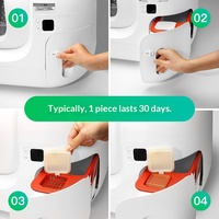 Accessoires pour animaux de compagnie : Désodorisant pour litière de chat, purificateur d'air, éliminateur d'odeurs, recharge pour toilettes pour chats, cube désodorisant pour urine de chat