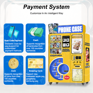 Imprimante de coques de téléphone intelligente 3D UV personnalisée <span class=keywords><strong>XYZ</strong></span>, 7 couleurs, impression 3D, machine distributrice, SDK, Wi-Fi, paiement multiple - Product Image 3