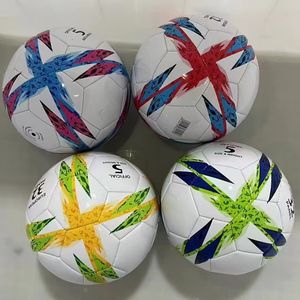 Balón de Fútbol de Cuero PU de Alta Gama para Adultos, Talla 5, Personalizado, con Costuras de Goma, Modelo para Interior/Exterior - Product Image 5