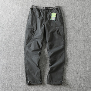Pantalon extérieur coupe-vent et imperméable à l'eau pour hommes, pantalon décontracté d'hiver à tube droit, pantalon cargo décontracté - Product Image 3