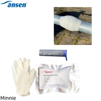 Kit de réparation d'urgence pour tuyaux, ruban en résine de fibre de verre pour la réparation des fuites de pipeline