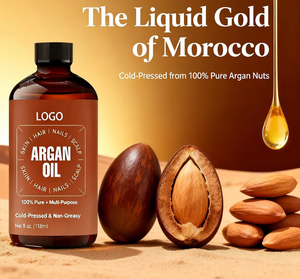 Aceite de Argán 100% Puro de Marruecos, Personalizado OEM ODM, Suavizante para el Cabello, Anti-frizz, Hidratante y Nutritivo para la Piel - Product Image 1