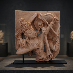 Tripurantaka Shiva Sculpture Replica 10th Century A.D. Hindu Temple <b>Art</b> Lord Shiva Statue & Museum Artifact Reproduction - Product Image 2