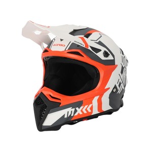 Casco Acerbis Profile 5 Mx Blanco Naranja S Casco Todoterreno - Product Image 1