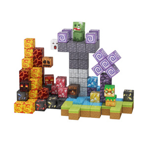 Bloques de Construcción Magnéticos de Plástico My World – Juguete Educativo Temático para el Desarrollo Cerebral de los Niños - Product Image 2