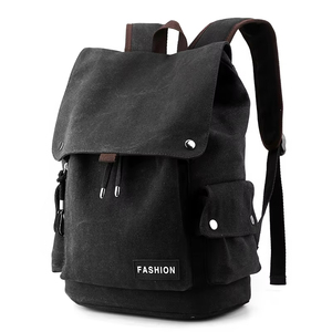 Sac à dos de voyage unisexe tendance et stylé, grande capacité, en tissu Oxford imperméable, pour ordinateur portable, idéal pour l'école, hommes, femmes, jeunes, style simple et dynamique - Product Image 5