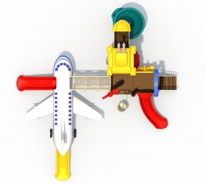 Equipo <span class=keywords><strong>de</strong></span> Juegos al Aire Libre con Temática <span class=keywords><strong>de</strong></span> Aviación Honson, Construcción <span class=keywords><strong>de</strong></span> Acero y Plástico, Toboganes <span class=keywords><strong>de</strong></span> Cabina <span class=keywords><strong>de</strong></span> Avión, Redes <span class=keywords><strong>de</strong></span> Escalada, >500 kg - Product Image 4