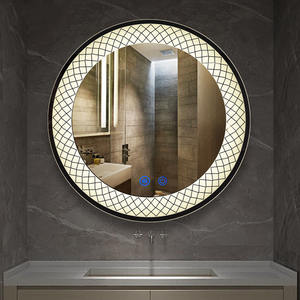 Oscurecimiento continuo maquillaje inodoro círculo táctil desempañador <span class=keywords><strong>espejo</strong></span> lámpara <span class=keywords><strong>led</strong></span> interior moderno lámparas de pared luces inteligentes para el hogar - Product Image 2