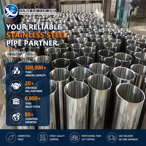 Factory Price 309S Brushed Finish 114.3mm <b>x</b> 5mm Sch40 Cold Drawn Stainless Steel Pipe with High Pressure Rating - Product Image 1