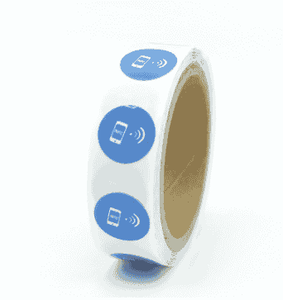 กันน้ำที่กำหนดเองป้องกันโลหะ NFC ชิปสติกเกอร์โทรศัพท์ RFID NFC 25มม NTA 213 /nta 215/NTA216 - Product Image 6